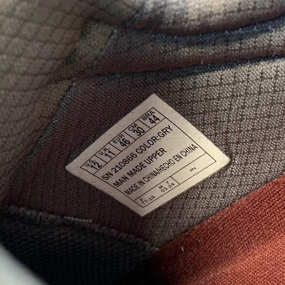 NIB Mark Nason For Skechers Gray Revo-Tivity Slip On No Tie Men's Sneaker-12 - Picture 8 of 9